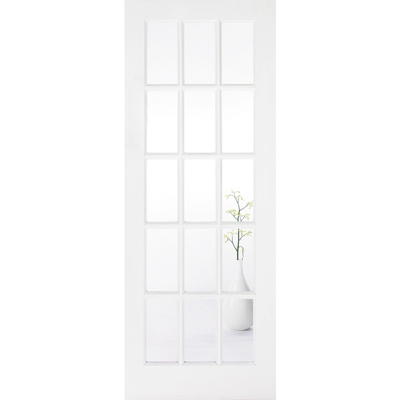 Internal Primed White SA Glazed Solid Door